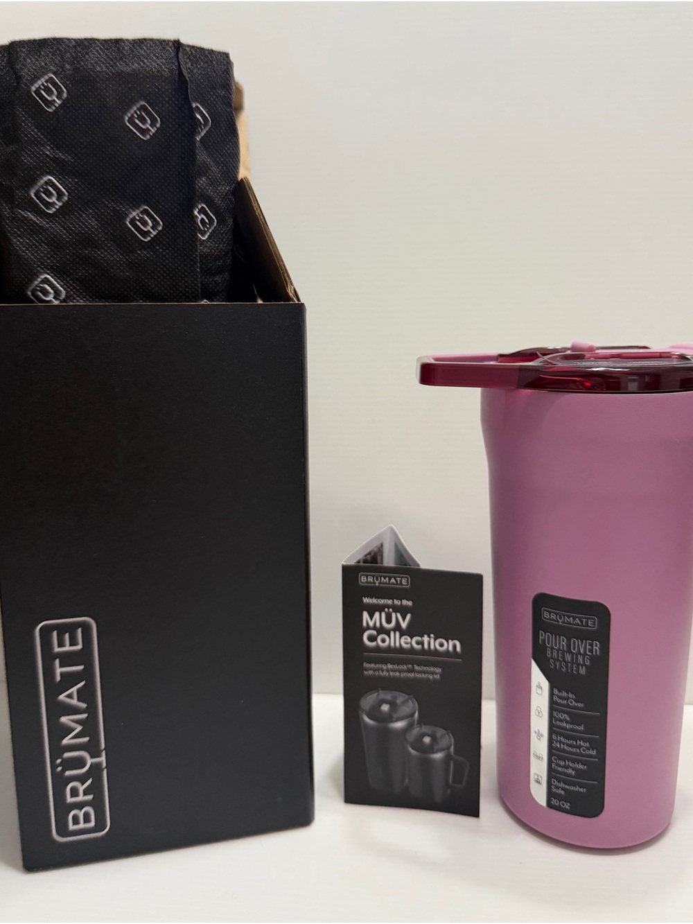 BrüMate Açaí Pour Over Brewing System - MÜV Collection